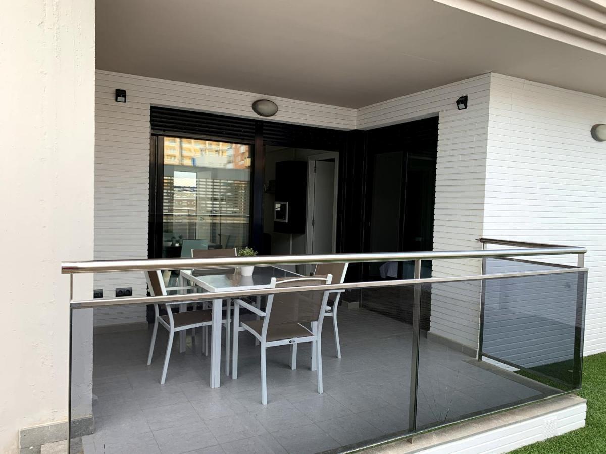 Apartamento Con Jardin En Primera Linea De Playa Con Parking Y Piscina Peñíscola Dış mekan fotoğraf